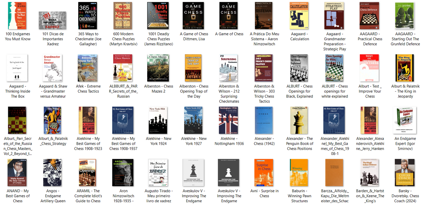 ♟️ The Ultimate Chess Library – 500+ Digital Books, PDFs & Training Guides