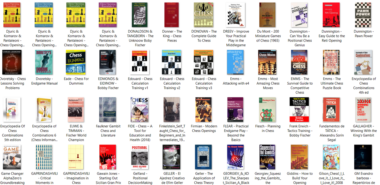 ♟️ The Ultimate Chess Library – 500+ Digital Books, PDFs & Training Guides
