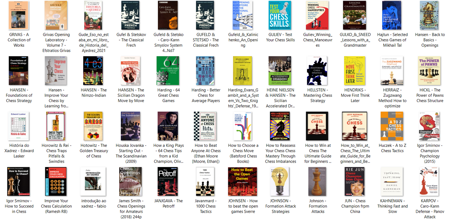 ♟️ The Ultimate Chess Library – 500+ Digital Books, PDFs & Training Guides