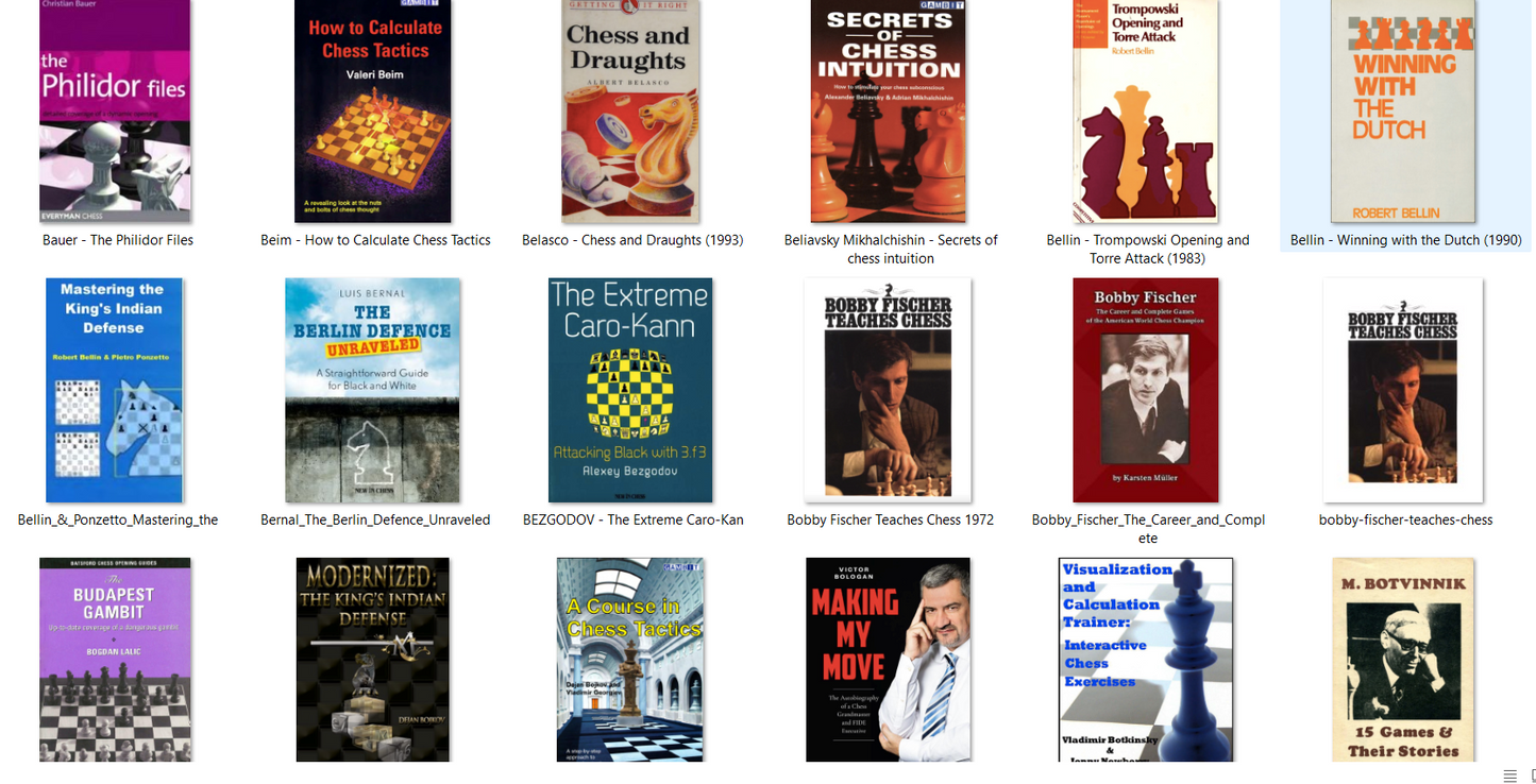 ♟️ The Ultimate Chess Library – 500+ Digital Books, PDFs & Training Guides