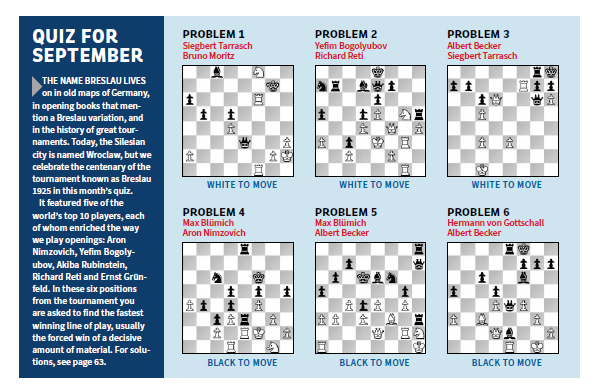 Chess Life Magazine – September 2025 Digital Issue (Digital Edition)