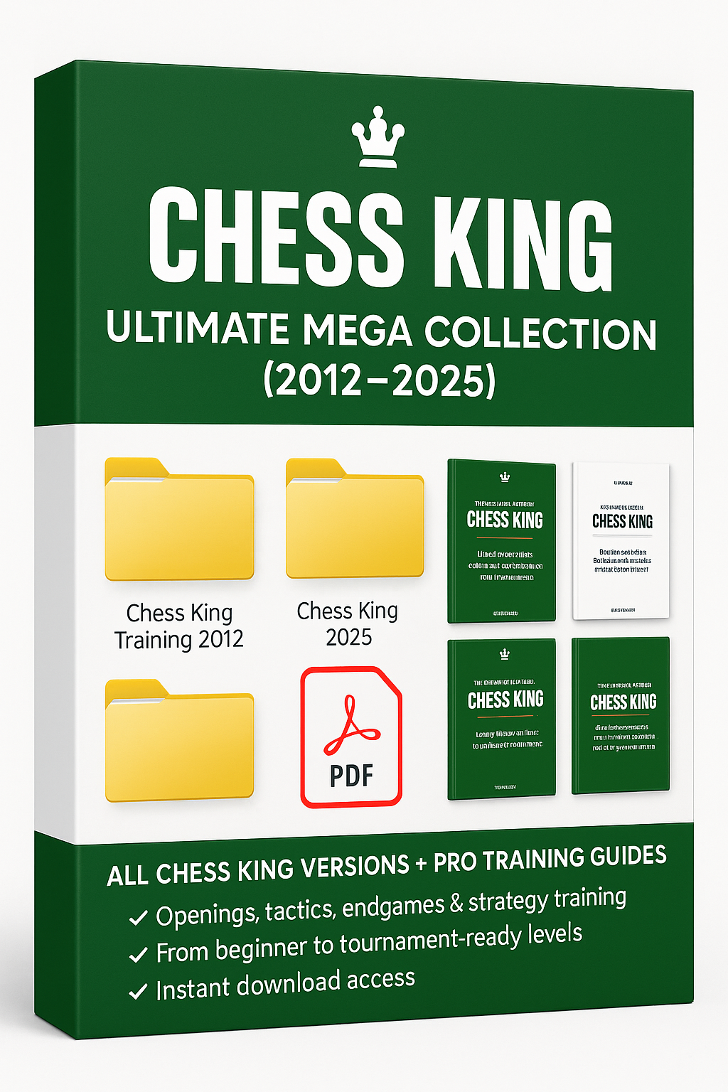π§ Chess King Ultimate Mega Collection (2012β2025) The Most Complete Chess Training Software Bundle Ever Made