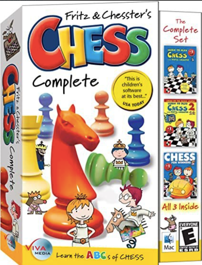 Fritz & Chesster’s Chess Complete – Learn Chess the Fun Way (3 Games in 1)