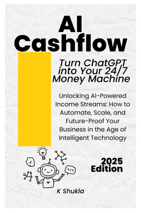 Mark as downloadedDownloaded AI Cashflow: Turn ChatGPT into Your 24/7 Money Machine (2025 Edition): Unlocking AI-Powered Income Streams: How to Automate, Scale, and Future-Proof Your Business in the Age of Intelligent Technology