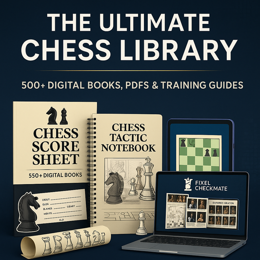 The Ultimate Chess Library – 500+ Digital Books, PDFs & Training Guides